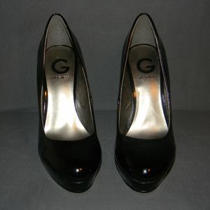 Black patent Stilettos